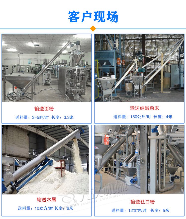 螺旋送料機客戶